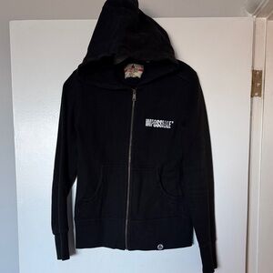 American Giant Black Impossible Foods Hoodie Women’s M